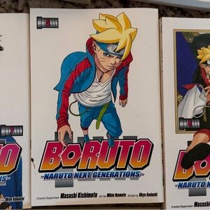 Boruto: Naruto Next Generations Manga Volume 4,5 and 7